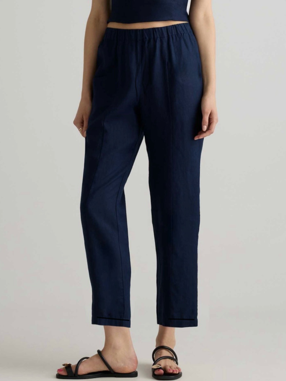 J. Crew Seaside Linen Blend Pants